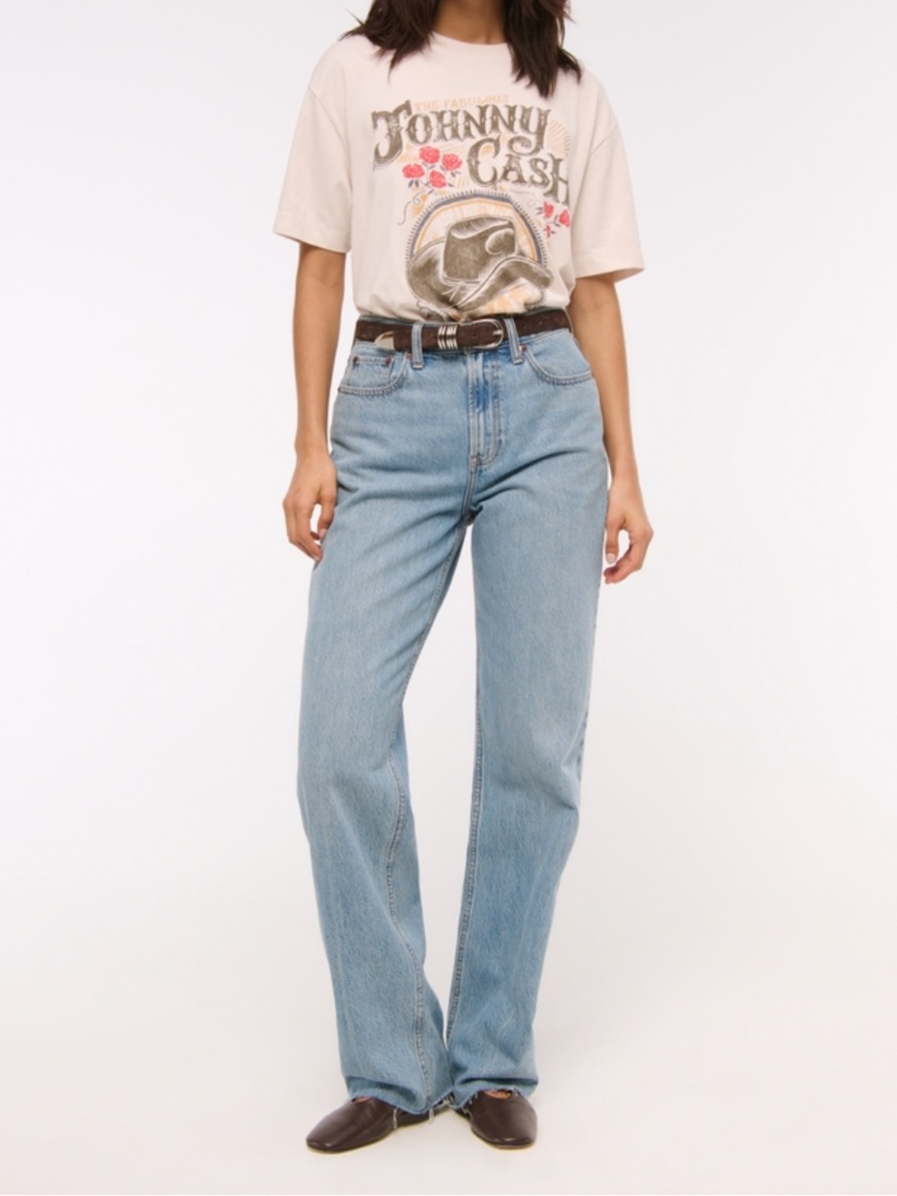 Abercrombie & Fitch Loose High Rise Jeans